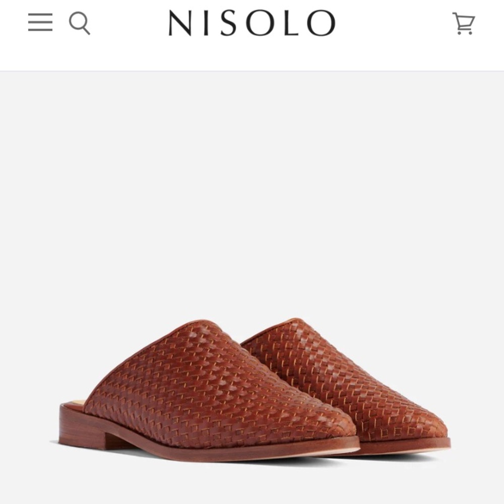 Nisolo ama woven mules
